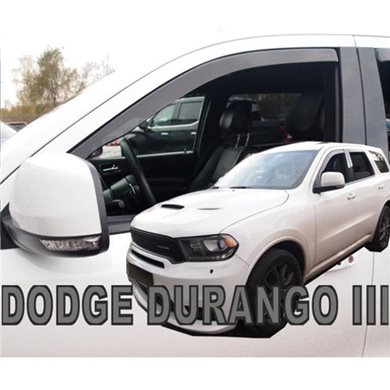 Heko Dodge Durango 5d 2011+ Ζευγαρι Ανεμοθραυστες Απο Ευκαμπτο Φιμε Πλαστικο Heko - 2 Τεμ. ΑΝΕΜ.13425