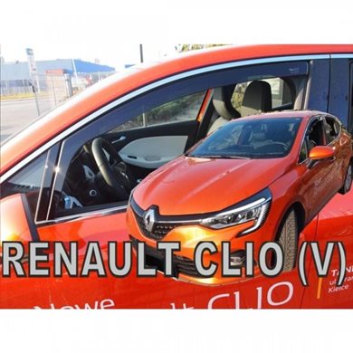 Heko Renault Clio 5d 2019+ Ζευγαρι Ανεμοθραυστες Απο Ευκαμπτο Φιμε Πλαστικο Heko - 2 Τεμ. ΑΝΕΜ.27014