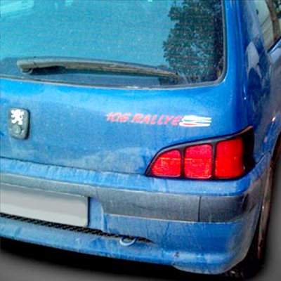 Φρυδάκια Φαναριών Μάσκα Πίσω Peugeot 106 Motordrome ΦΡ.PE.0058