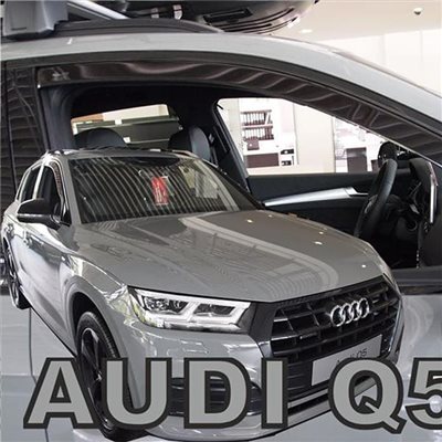 Heko Audi Q5 5d 2016+ Ζευγαρι Ανεμοθραυστες Απο Ευκαμπτο Φιμε Πλαστικο Heko - 2 Τεμ. ΑΝΕΜ.10265